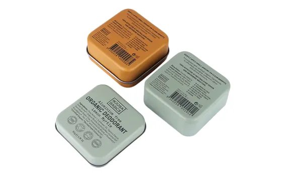 Beauty and personal care tin packaging by JIAMU