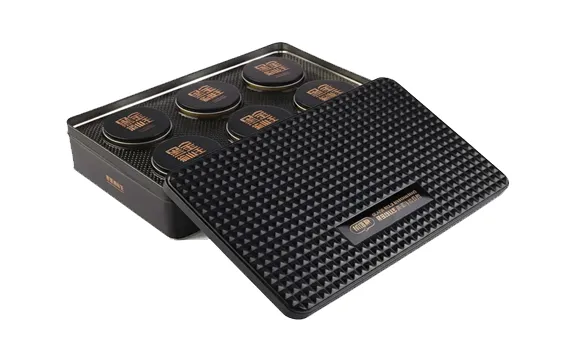 Custom food and beverage tin packaging by JIAMU