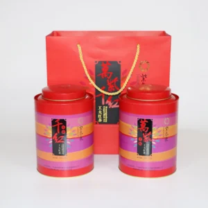 Custom Red Tea Tin Box Packaging – Elegant Metal Tins for Premium Tea Brands