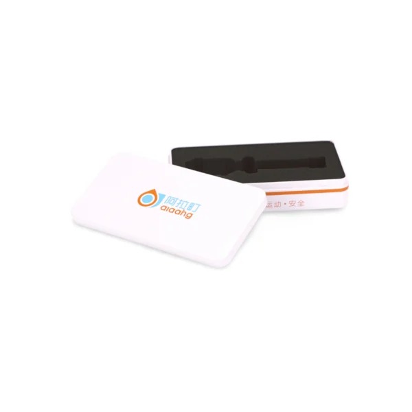 Custom Flat Rectangular Tin Box for Smartwatch Packaging