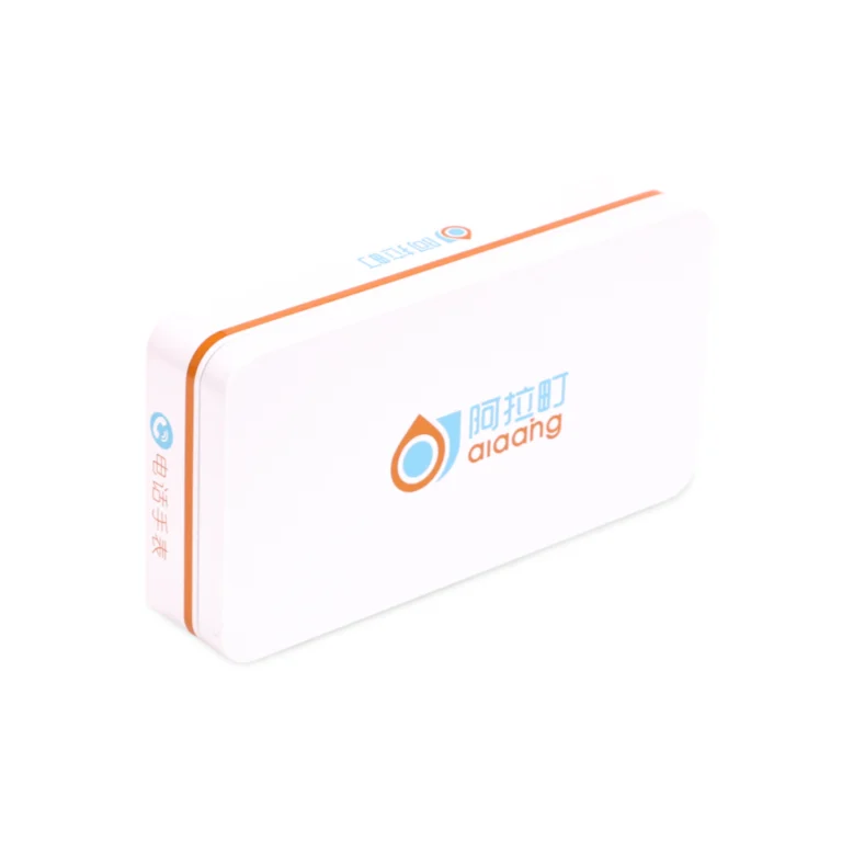 Custom Flat Rectangular Tin Box for Smartwatch Packaging
