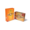 Custom Rectangular Gift Tin Set – Gold Metallic Floral Design