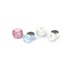 Colorful Circular Candle Jars with Slip Lid, Customizable