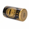 Custom Black Cylindrical Tea Tin Can product photo 2 by JIAMU Packaging