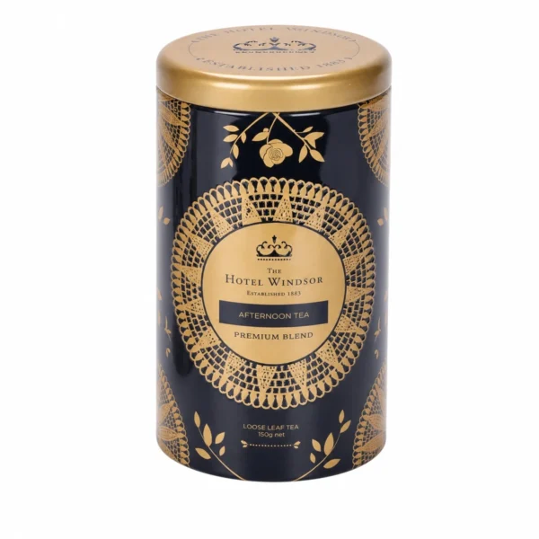 Custom Black Cylindrical Tea Tin Can product photo 5 by JIAMU Packaging
