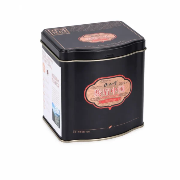 Custom Black Square Gift Tin Box product photo 3 by JIAMU Packaging