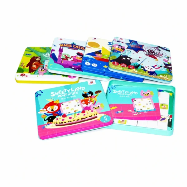 Custom Cartoon Rectangular Pencil Tin Box product photo 2 by JIAMU Packaging