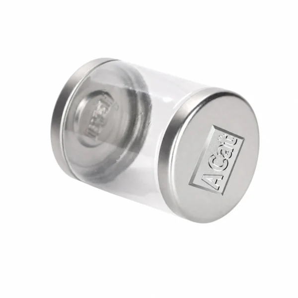 Custom Clear Lid Round Tin Can product photo 1 by JIAMU Packaging