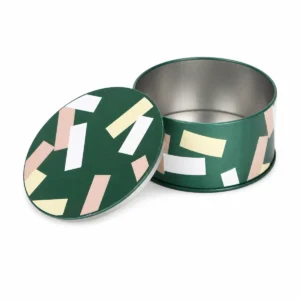 Boîte métallique ronde personnalisée pour jetons de poker - Image 1 Photo du produit de la boîte métallique ronde personnalisée pour jetons de poker, n° 1, par JIAMU Packaging