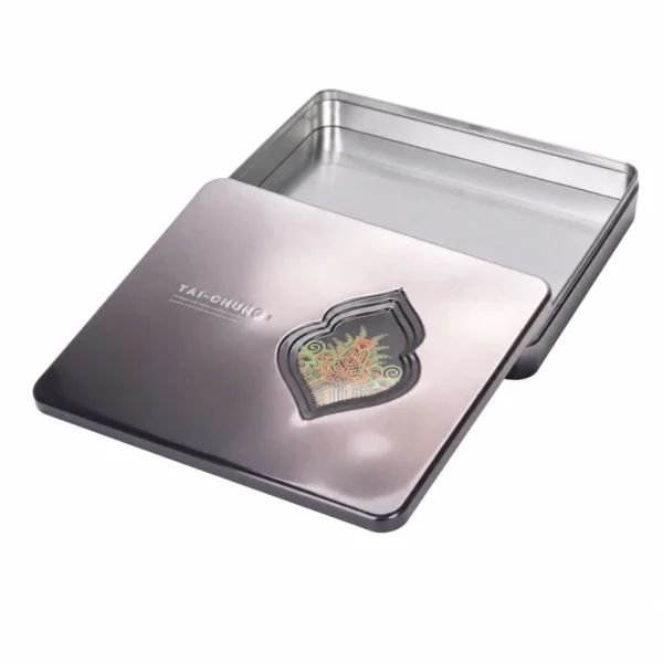 Custom Square Slide Tin Box product photo 3 by JIAMU Packaging